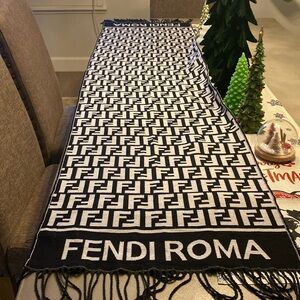 FENDI quality very soft brand new multi purpose scarf